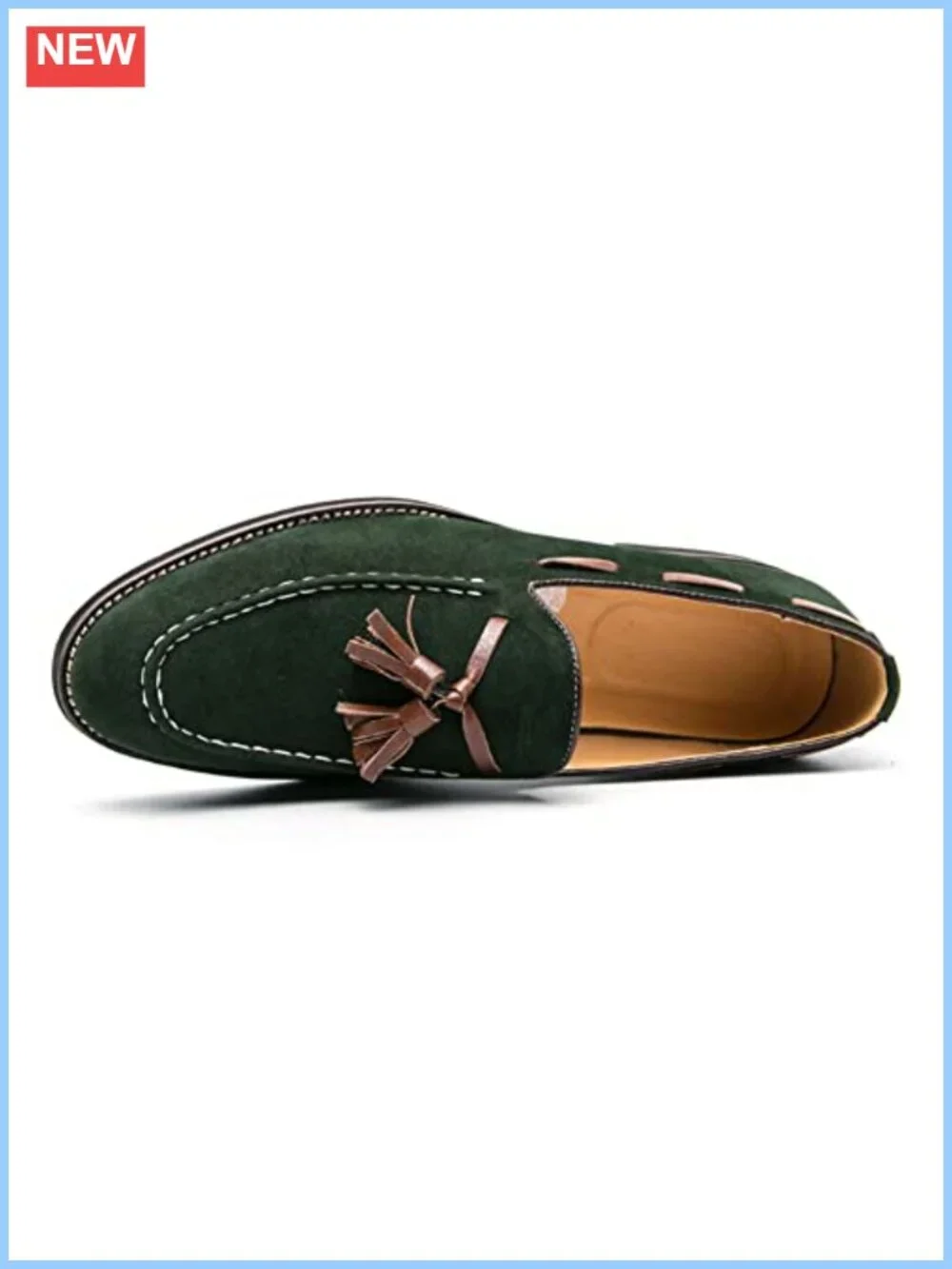 Men's Genuine Leather Oxford Dress Shoes Comfort Loafers Fringe Business Casual